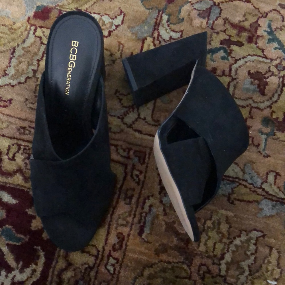BCBG Black Heels